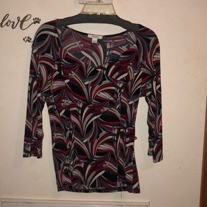 Dress barn blouse. Super comfy.